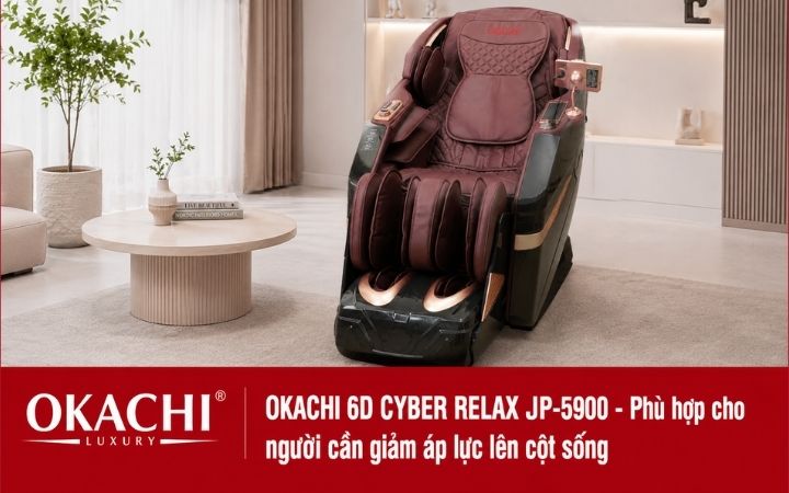 OKACHI 6D CYBER RELAX JP-5900