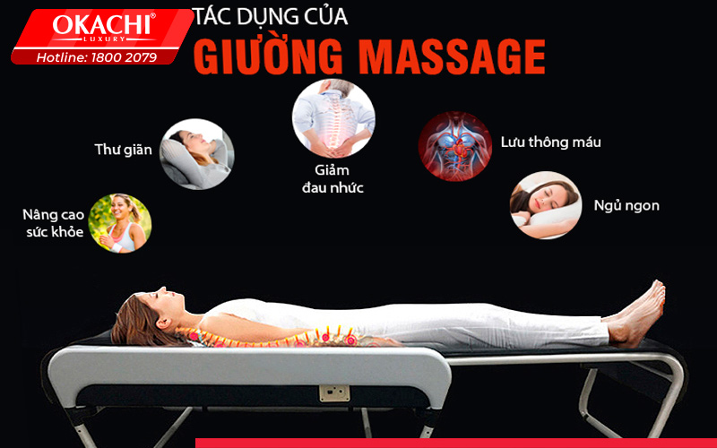 Phân biệt giữa giường massage và giường ngủ massage