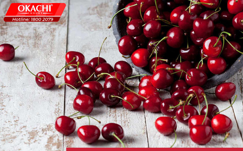 Quả cherry có bao nhiêu calo?
