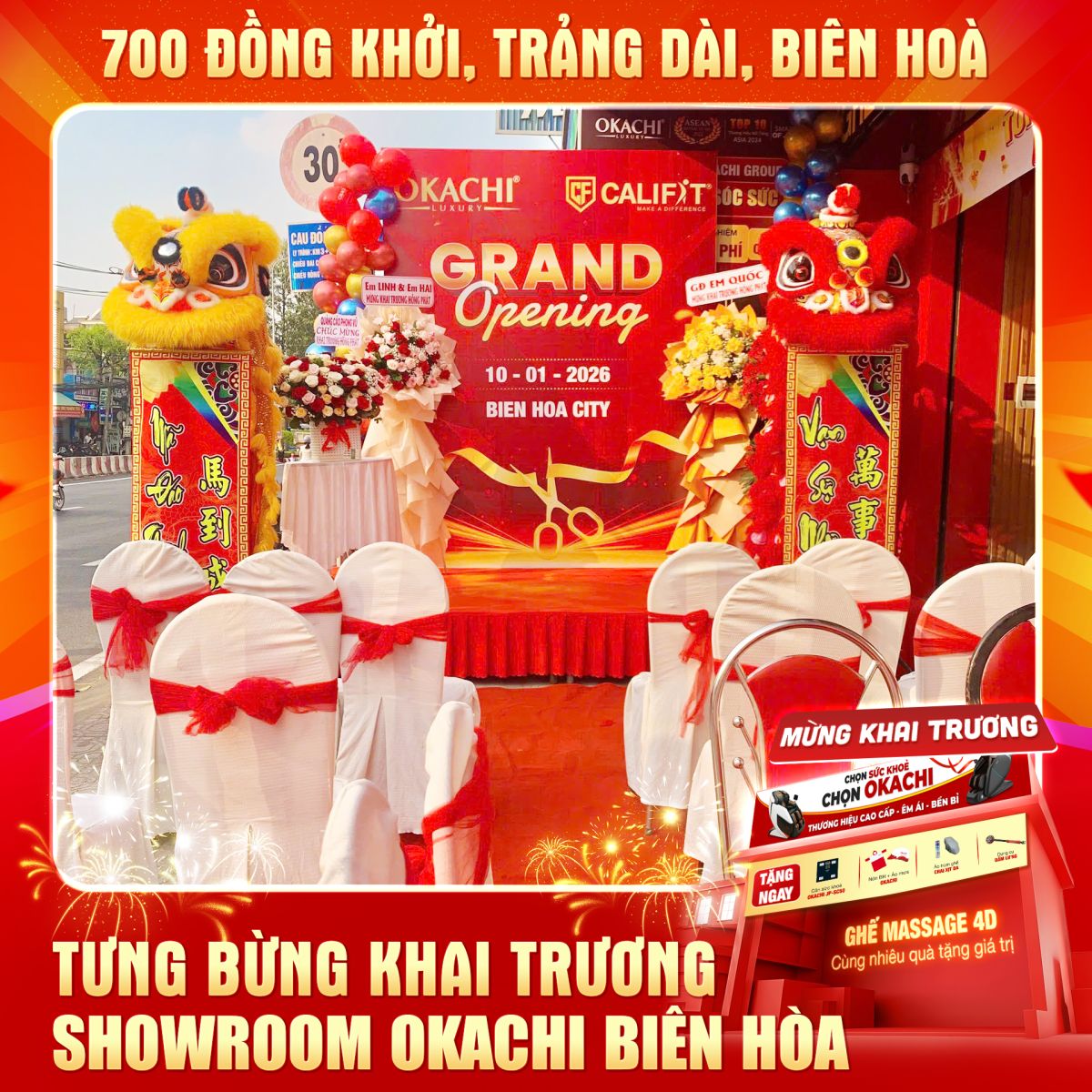 Khai trương OKACHI BIÊN HOÀ