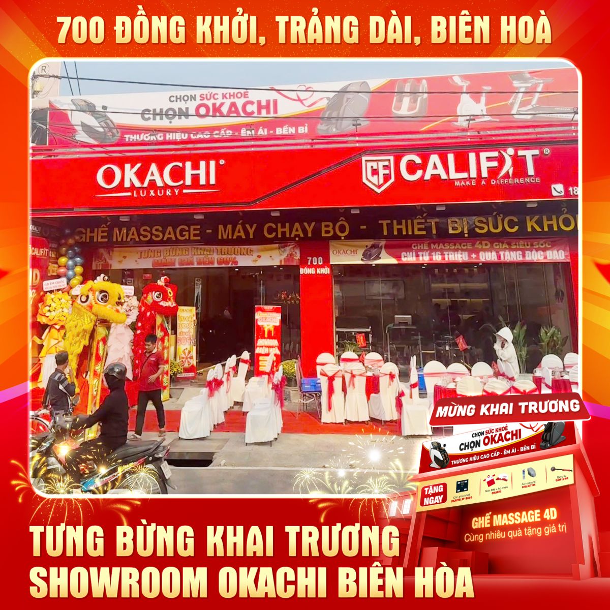 Khai trương OKACHI BIÊN HOÀ