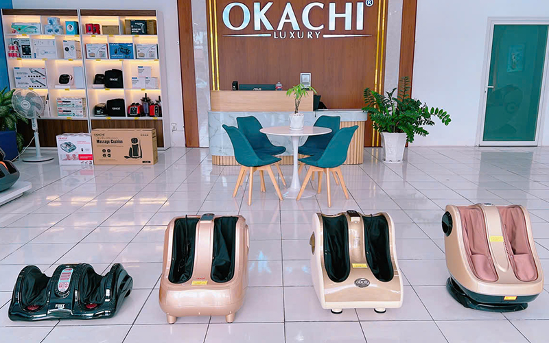 Máy massage chân