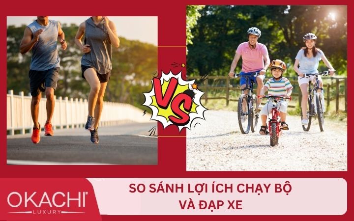 Lợi ích của chạy bộ so với đạp xe