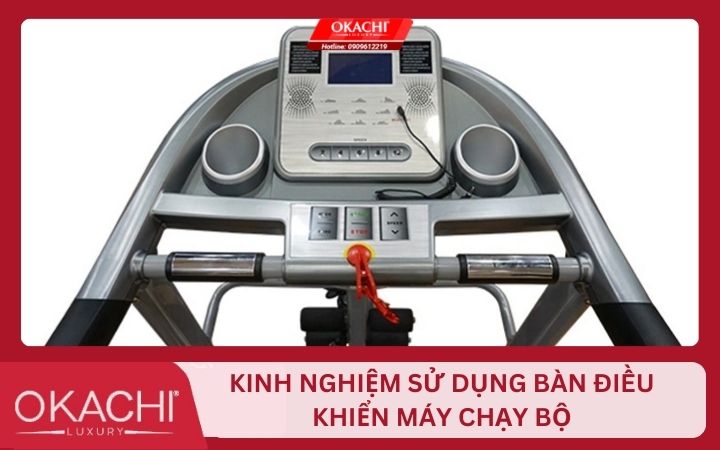 Khởi động bàn điều khiển máy chạy bộ 