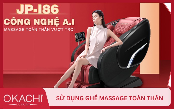 su dung ghe massage toan than