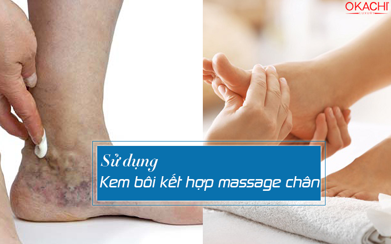 sử dụng kem bôi