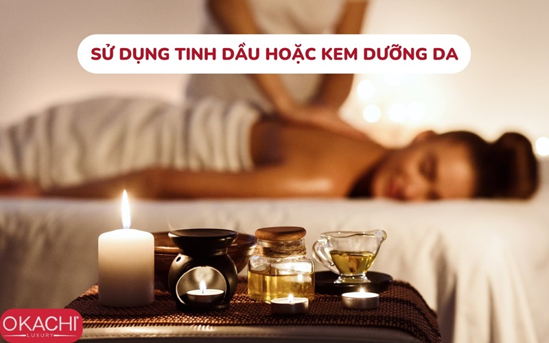 Bài tập massage trị liệu với tinh dầu