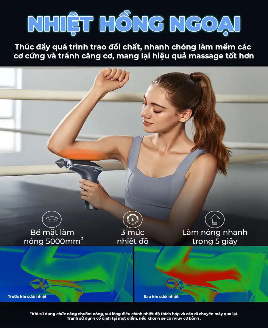 Súng massage cầm tay OKACHI JP-G7