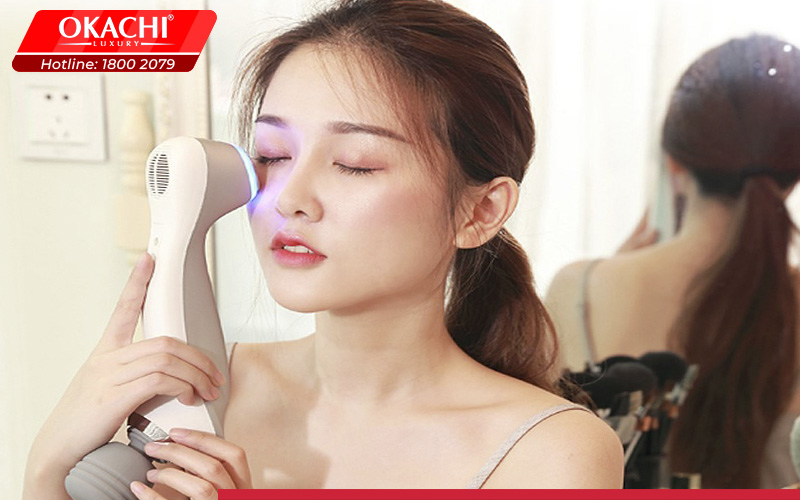 Tại sao nên chọn Okachi là nơi mua máy massage mặt tại Bến Tre?