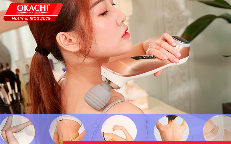 Tại sao nên mua máy massage mặt ở cửa hàng Okachi?