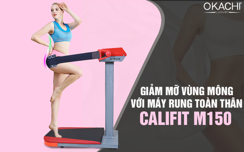 Giảm mỡ vùng mông với máy rung toàn thân
