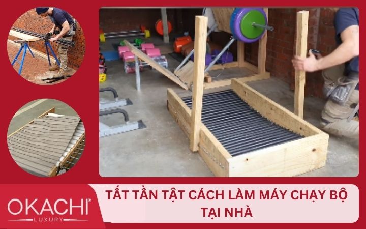 Hướng dẫn làm máy chạy bộ tại nhà