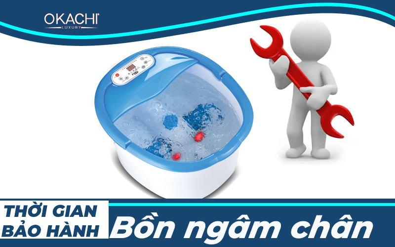 Thời gian bảo hành bồn ngâm chân