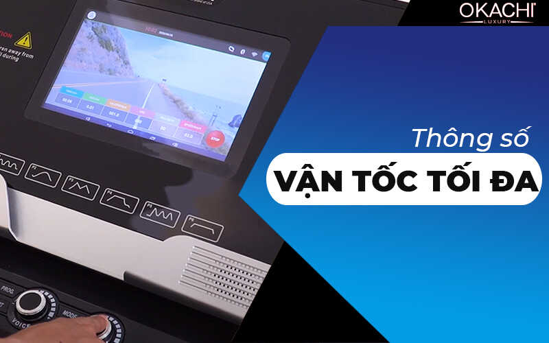 các thông số trên máy chạy bộ