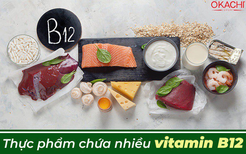 Thực phẩm chứa nhiều vitamin B12
