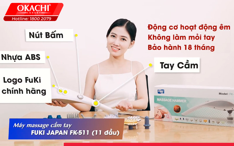 Các tiêu chí khi lựa chọn máy massage cầm tay