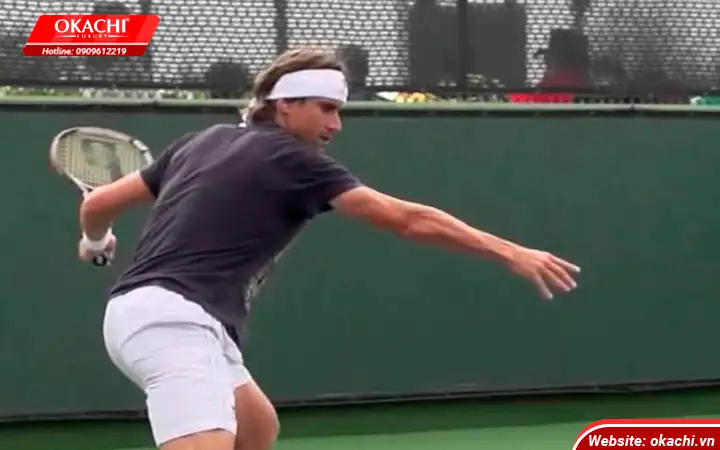 Cach choi tennis thuan tay forehand tennis