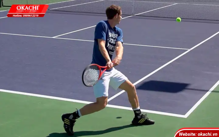 Ky thuat danh tennis trai tay Ky thuat Backhand tennis