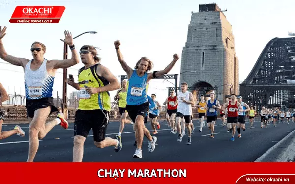 chạy marathon