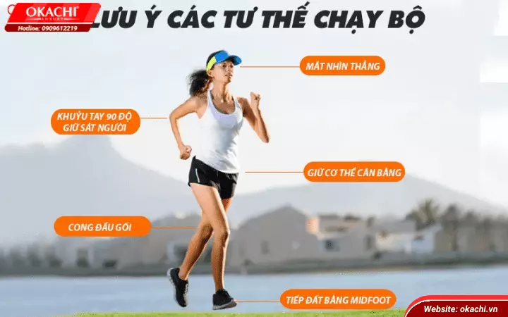 Lưu ý khi chạy bộ