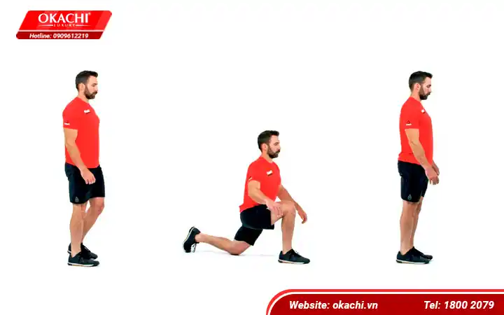 Body Lunge bài tập cơ chân hiệu quả