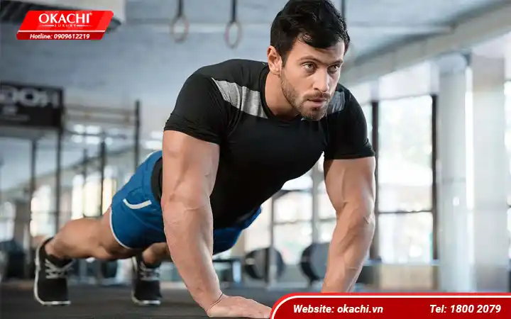 Hít đất bài tập cơ tay hiệu quả