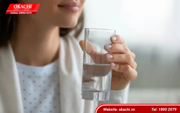 Lịch trình uống nước từ 8h - 9h sáng