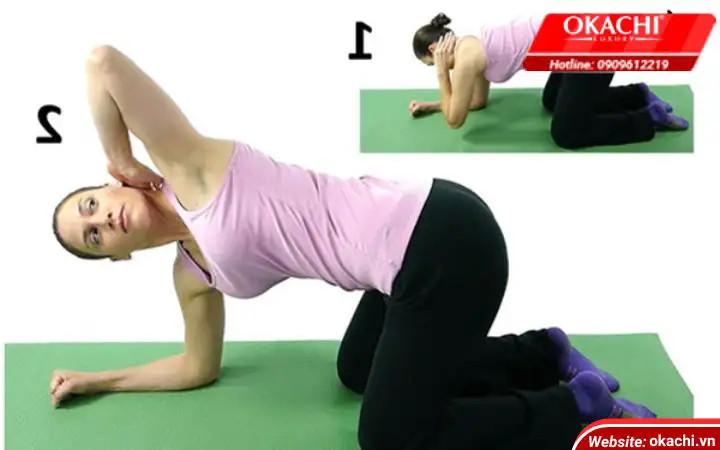 Bài xoay cột sống chữ T cực tốt