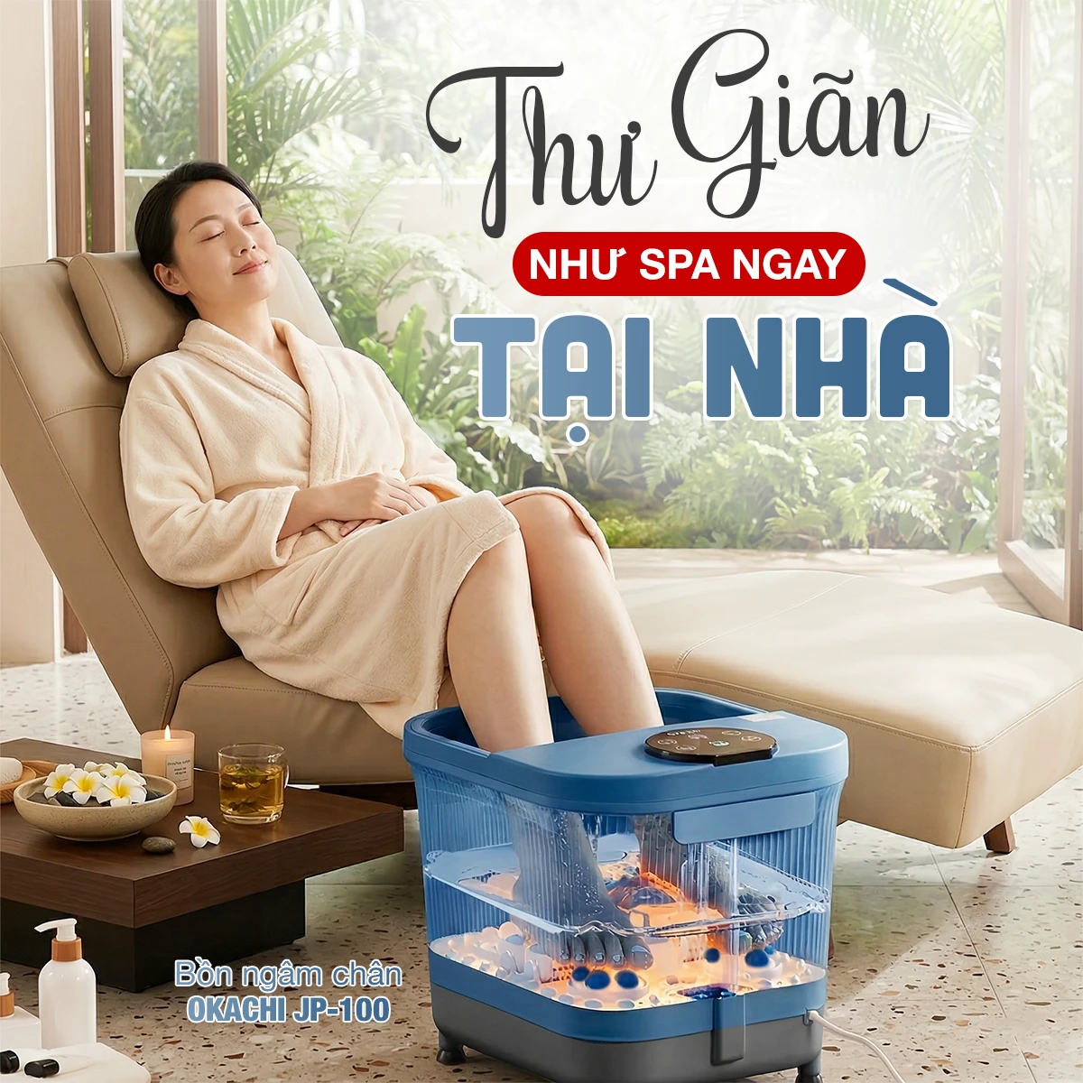 TOP 3 BỒN NGÂM CHÂN NHẬT BẢN OKACHI ĐƯỢC HÀNG TRIỆU KHÁCH HÀNG TIN DÙNG