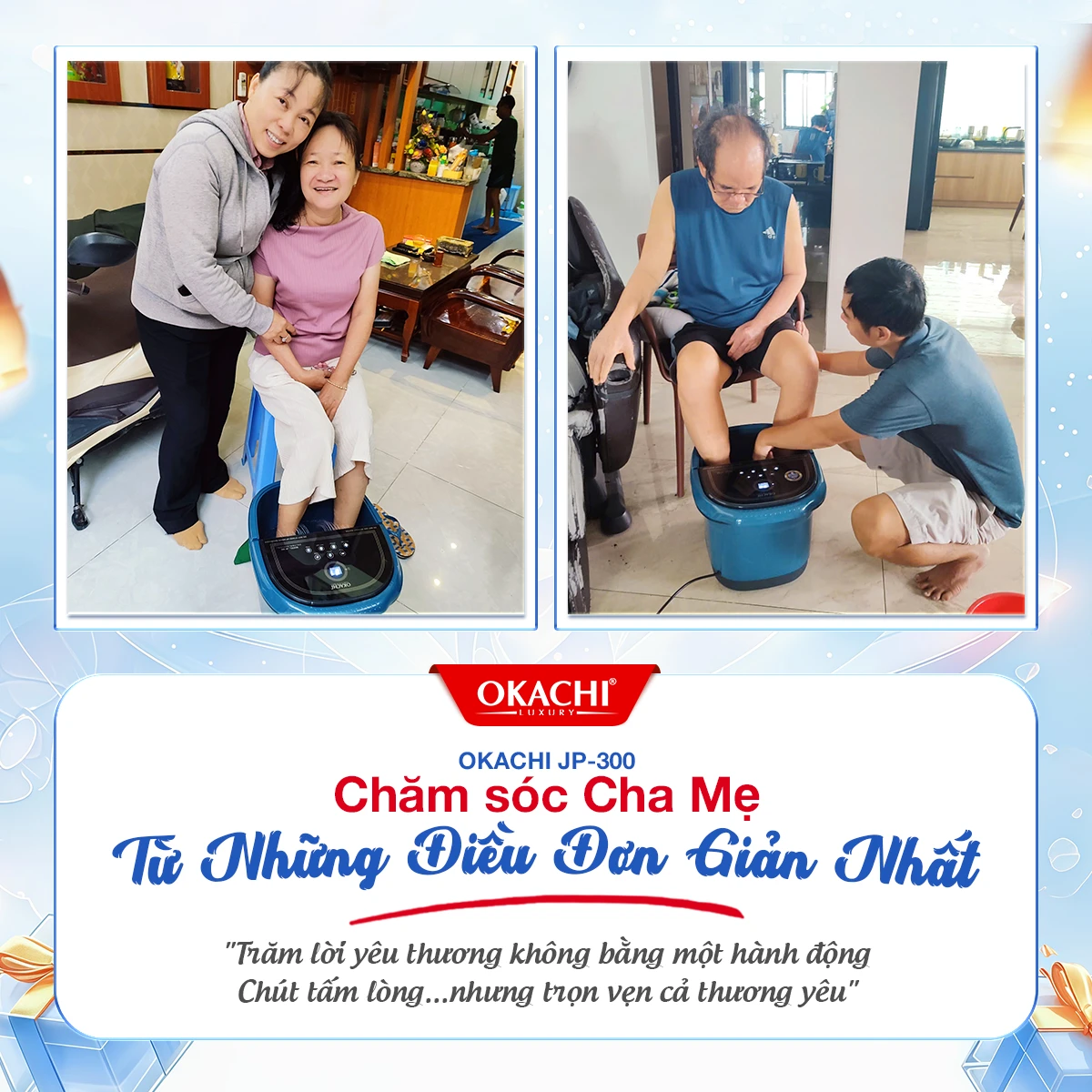 TOP 3 BỒN NGÂM CHÂN NHẬT BẢN OKACHI ĐƯỢC HÀNG TRIỆU KHÁCH HÀNG TIN DÙNG