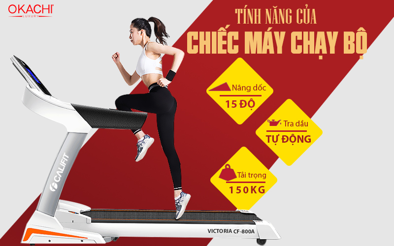 Tính năng của chiếc máy chạy bộ