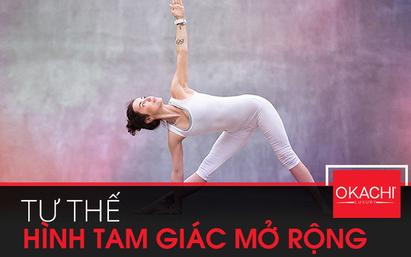 Tư thế hình tam giác mở rộng