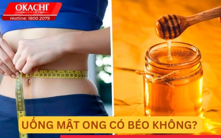 Uống mật ong có béo không?