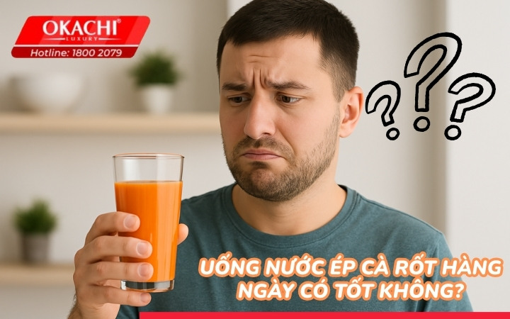 Uống nước ép cà rốt hàng ngày có tốt không?