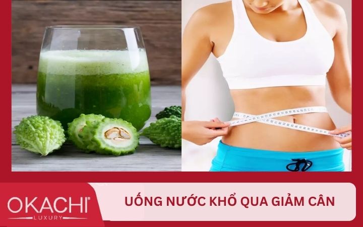 Uống nước khổ qua giảm cân