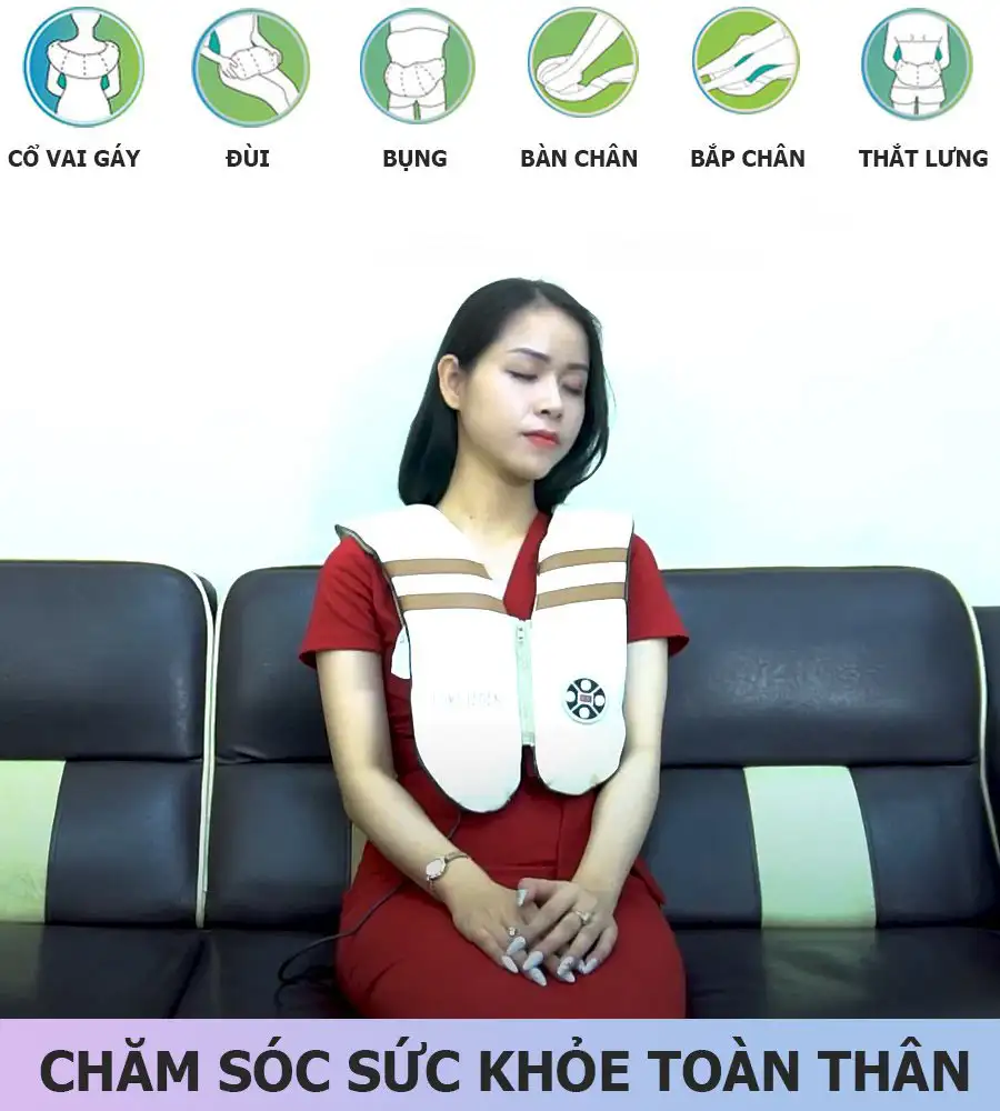 Máy massage đấm vai lưng cổ FUKI JAPAN FK-N86