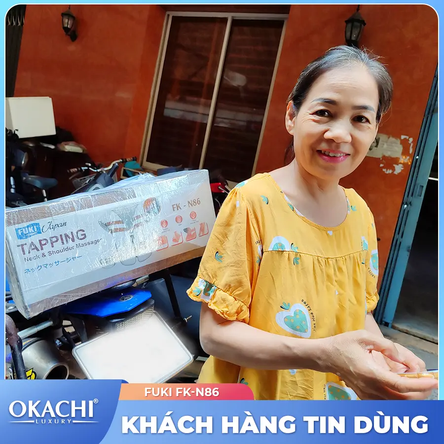 Máy massage đấm vai lưng cổ FUKI JAPAN FK-N86