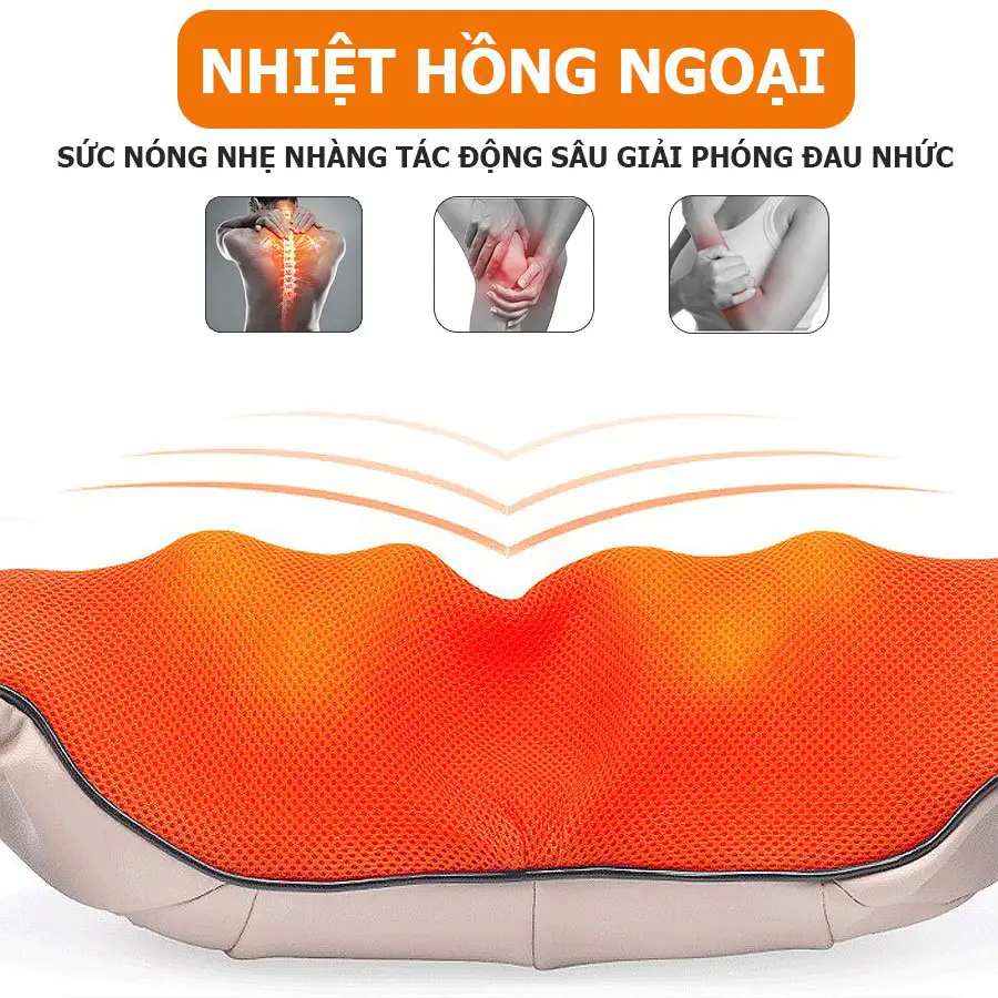 Máy massage vai lưng cổ Shiatsu FUKI FK-N89