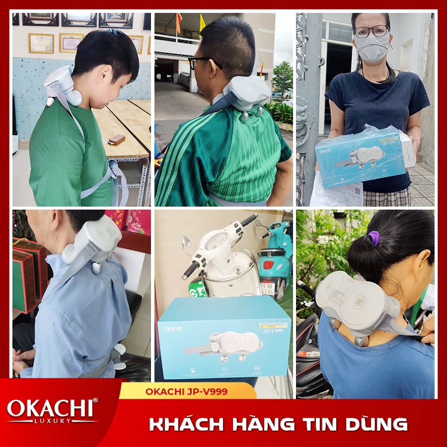 Máy massage cổ vai gáy OKACHI JP-V999 (Cao cấp)4