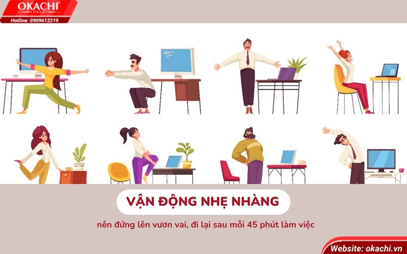 vận động nhẹ nhàng