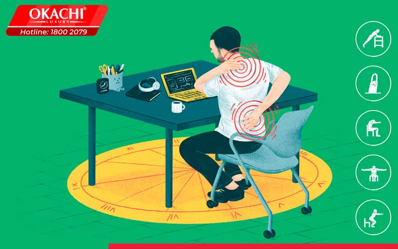 Vận động sinh hoạt sai tư thế