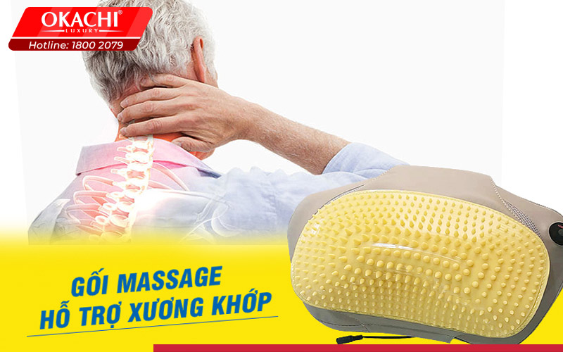 Vì sao nên mua gối massage ở Okachi tại Bến Tre?