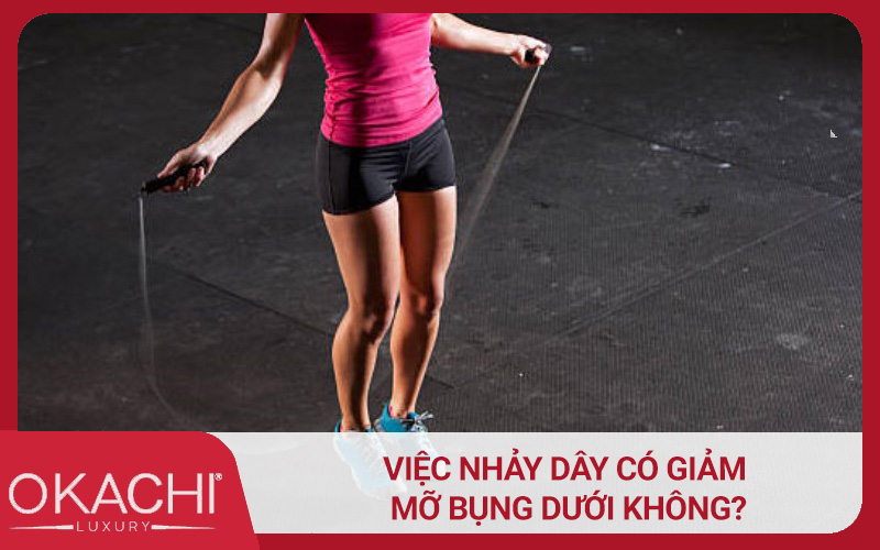 Việc nhảy dây có giảm mỡ bụng dưới không?