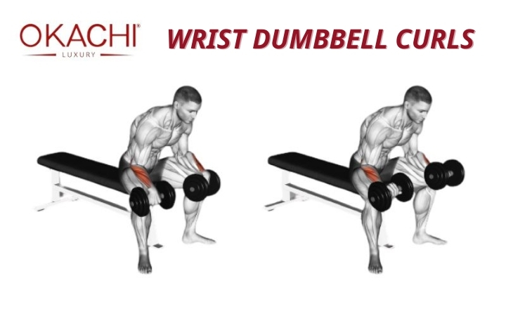 Tập cẳng tay với tạ đơn Wrist Dumbbell Curls