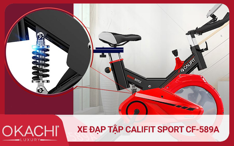 Xe đạp tập CALIFIT SPORT CF-589A cho người thoát vị đĩa đệm