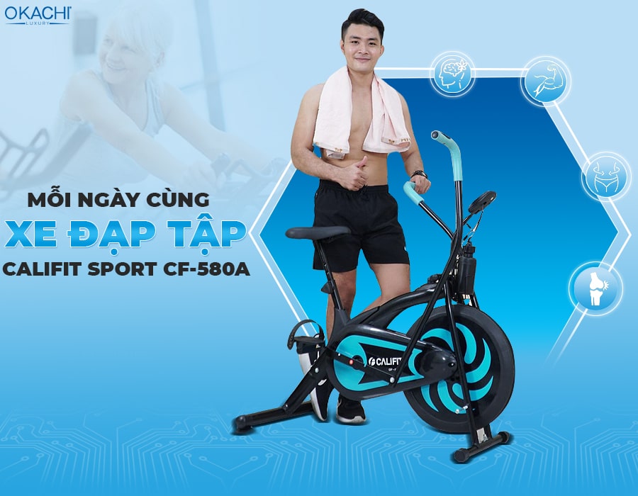 Xe đạp tập thể dục tại nhà CALIFIT SPORT CF-580A