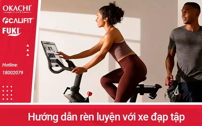 Ren luyen dung cach voi xe dap trong nha nhu the nao