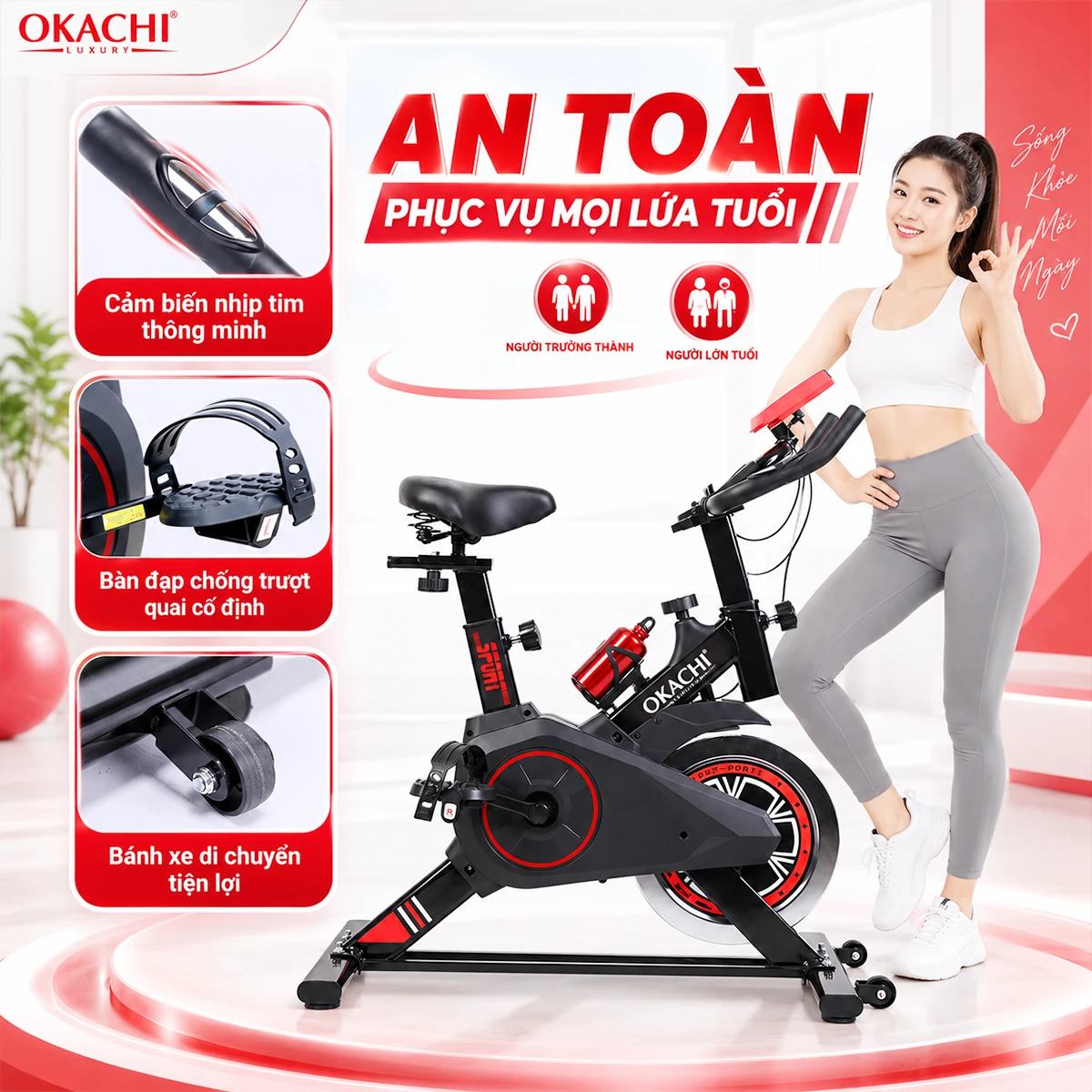 JP-380A phù hợp cho mọi lứa tuổi