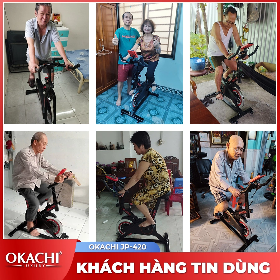 Xe đạp tập thể dục OKACHI JP-420