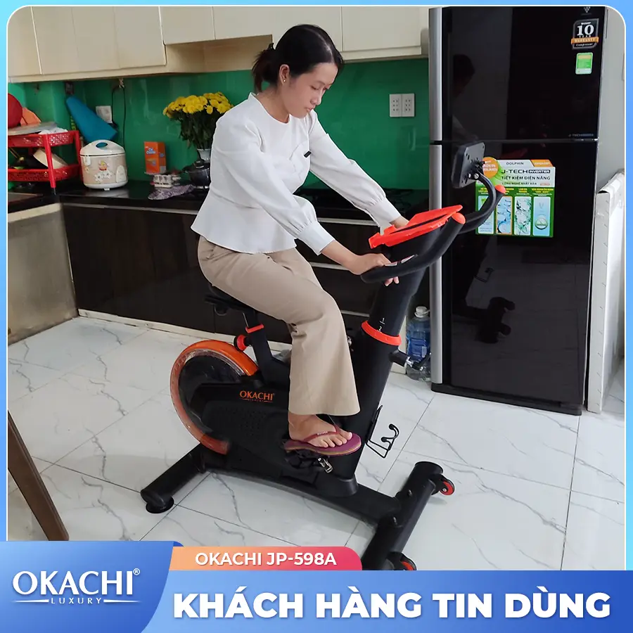 Xe đạp tập thể dục tại nhà OKACHI Sport JP-598A
